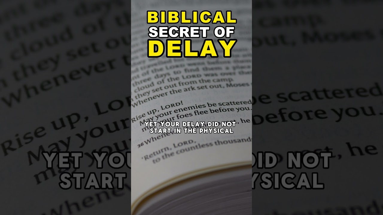 SECRET OF DELAY | DEALING WITH THE SPIRIT OF DELAY By Miz Mzwakhe Tancredi  #chosen