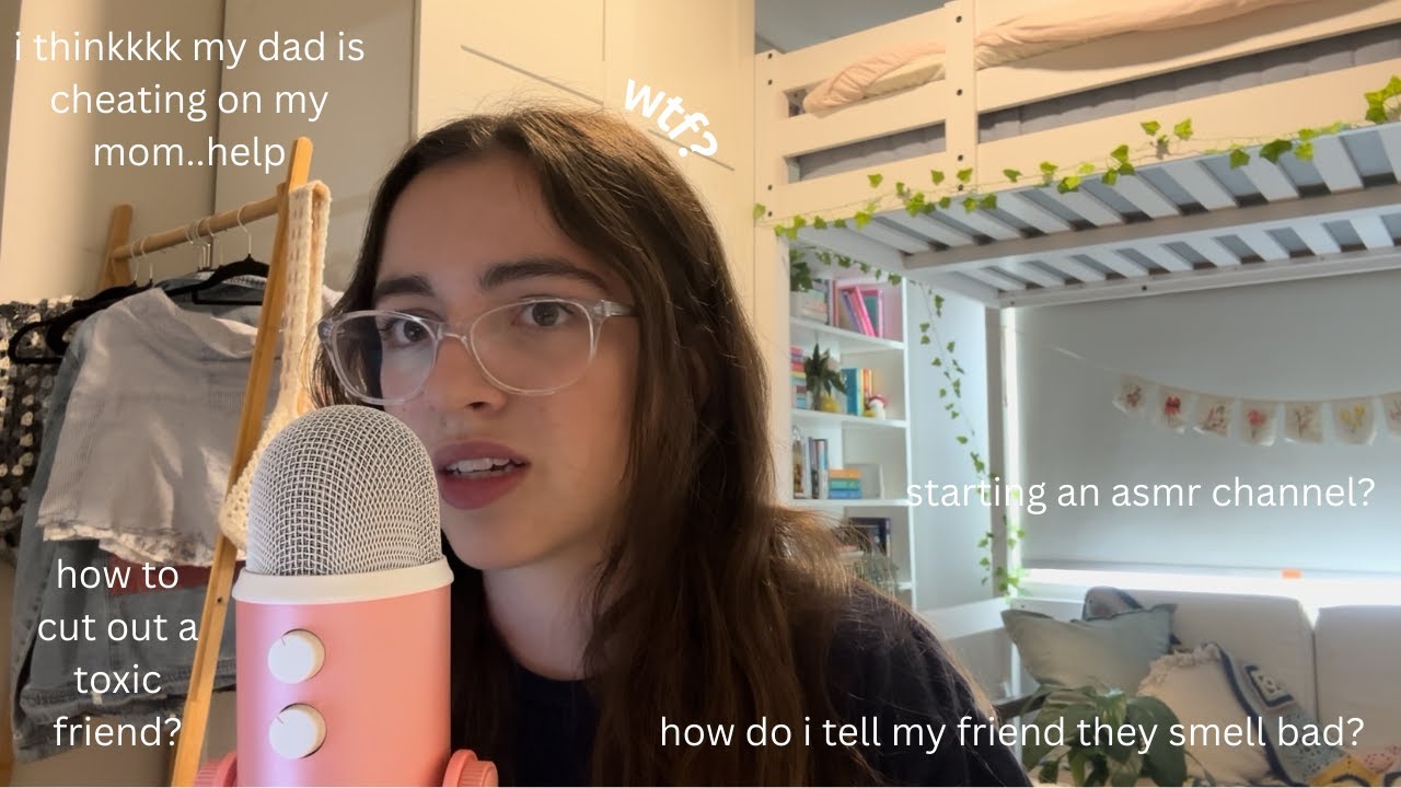ASMR Giving You Advice!! 🫢