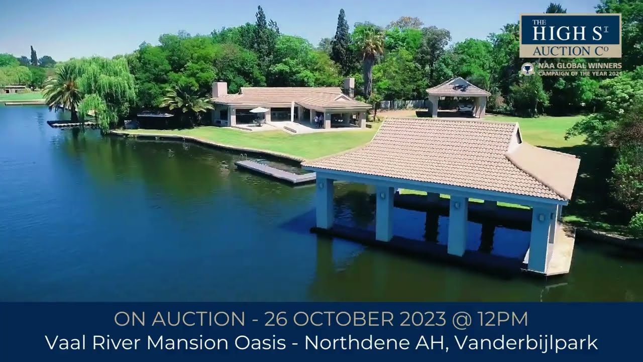 Vaal River Mansion Oasis Going on Auction - 26 October 2023