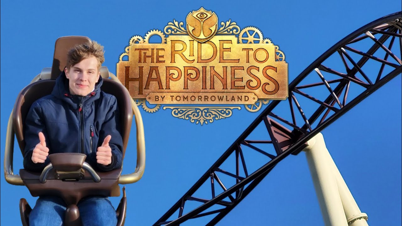 LE MEILLEUR COASTER D'EUROPE ? THE RIDE TO HAPPINESS - Plopsaland de panne | P&C_Coaster