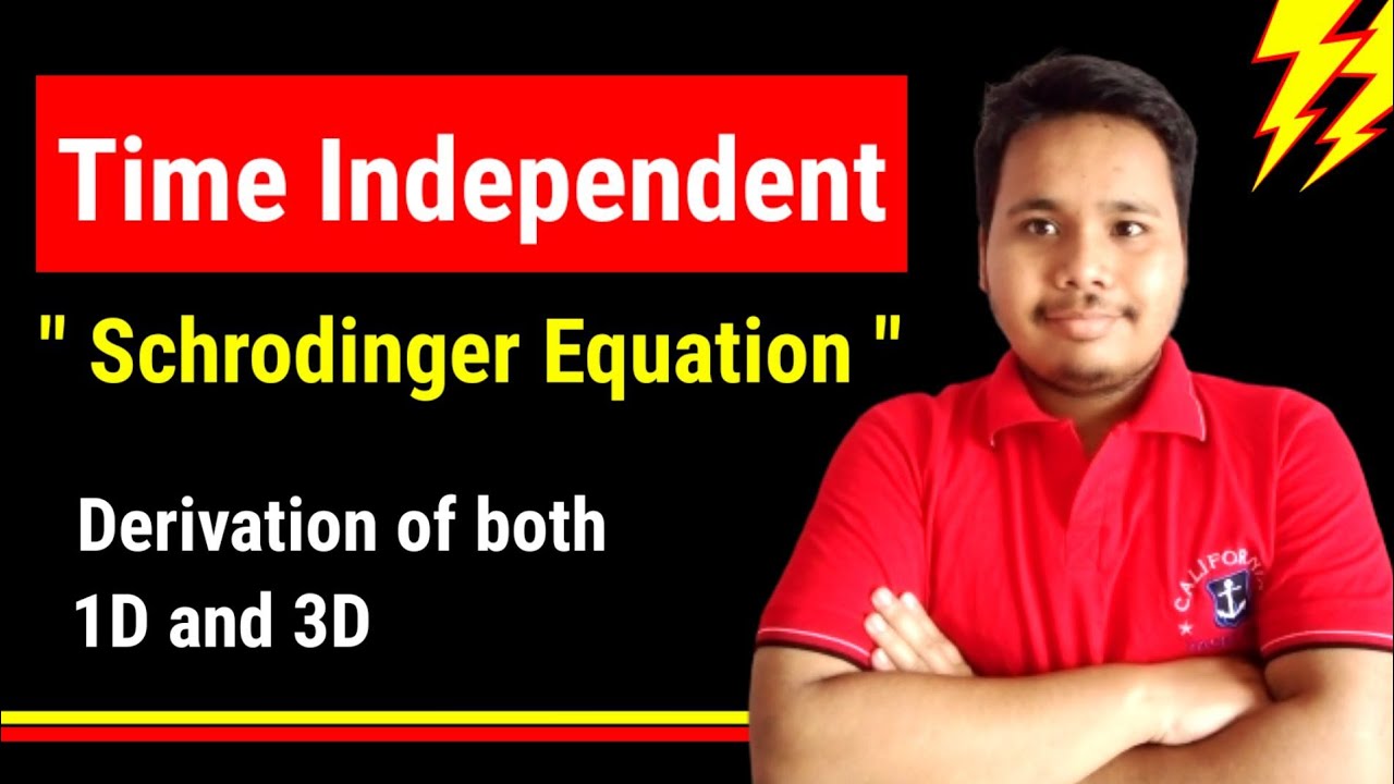 time independent schrodinger equation || derivation of time independent schrodinger wave equation