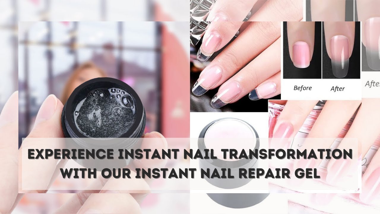 Instant Nail Repair Gel - Cracked Nail Repair Gel Strengthen Long Lasting Harmless
