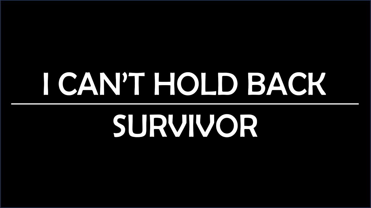 I can't hold back - Survivor Cover (Lucrecia Ang)
