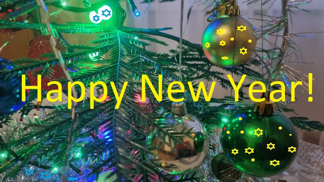 Music for a good rest. New Year tree.