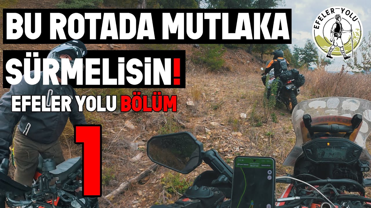İzmir’in Efsane Enduro Rotası: Efeler Yolu’nda Zorlu Sürüş! - 1. Bölüm