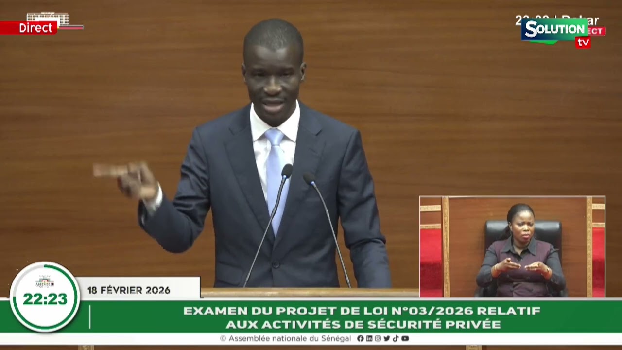 INTÉGRALITÉ DISCOURS DU MINISTRE DE L'INTERIEUR ME BAMBA CISSE
