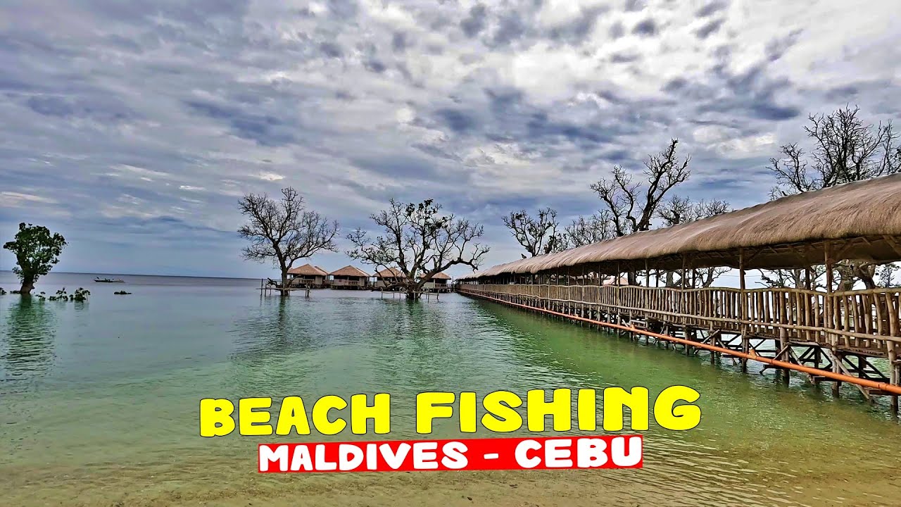 Beach resort fishing | Shore Casting | Ultralight Fishing in the Philippines