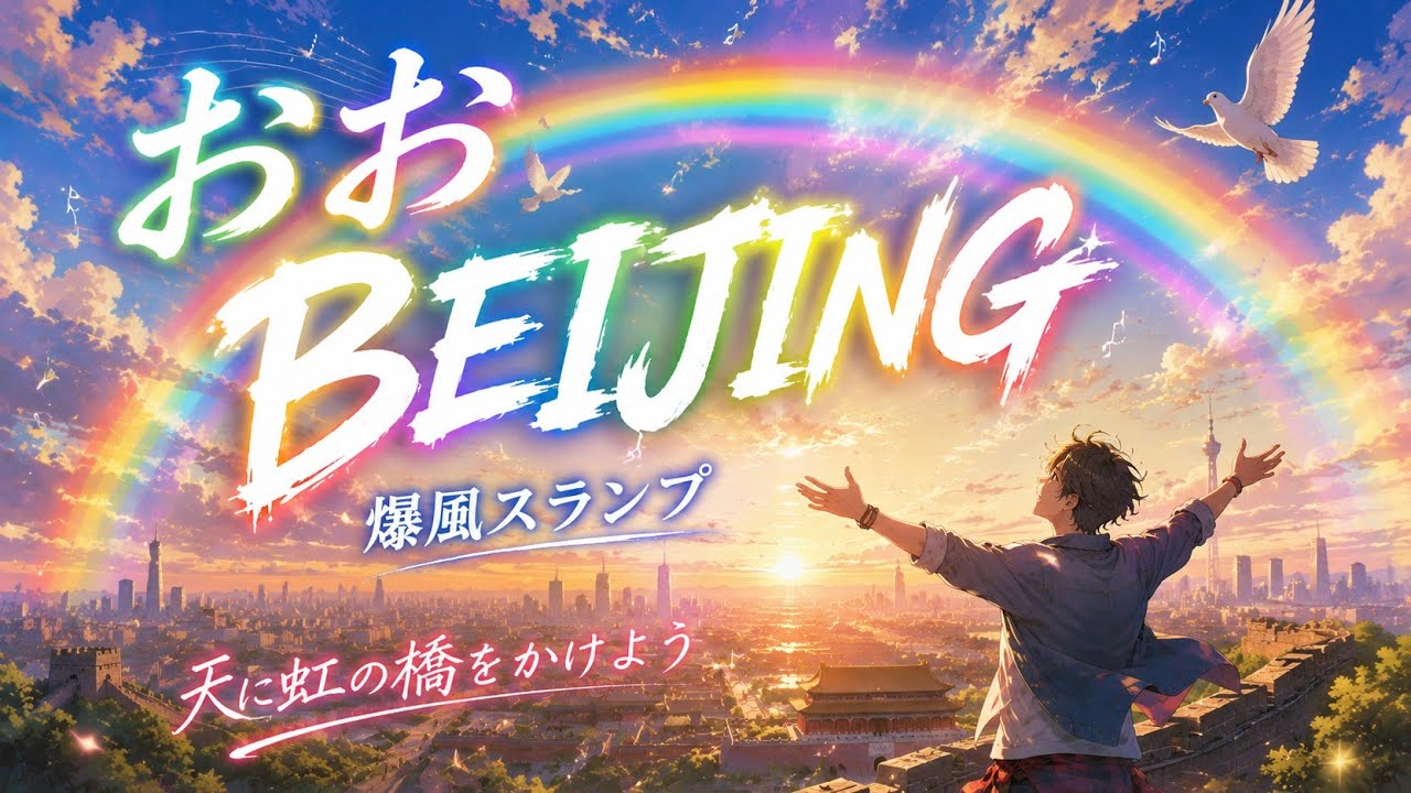 おおBEIJING / 爆風スランプ　歌ってみました😄