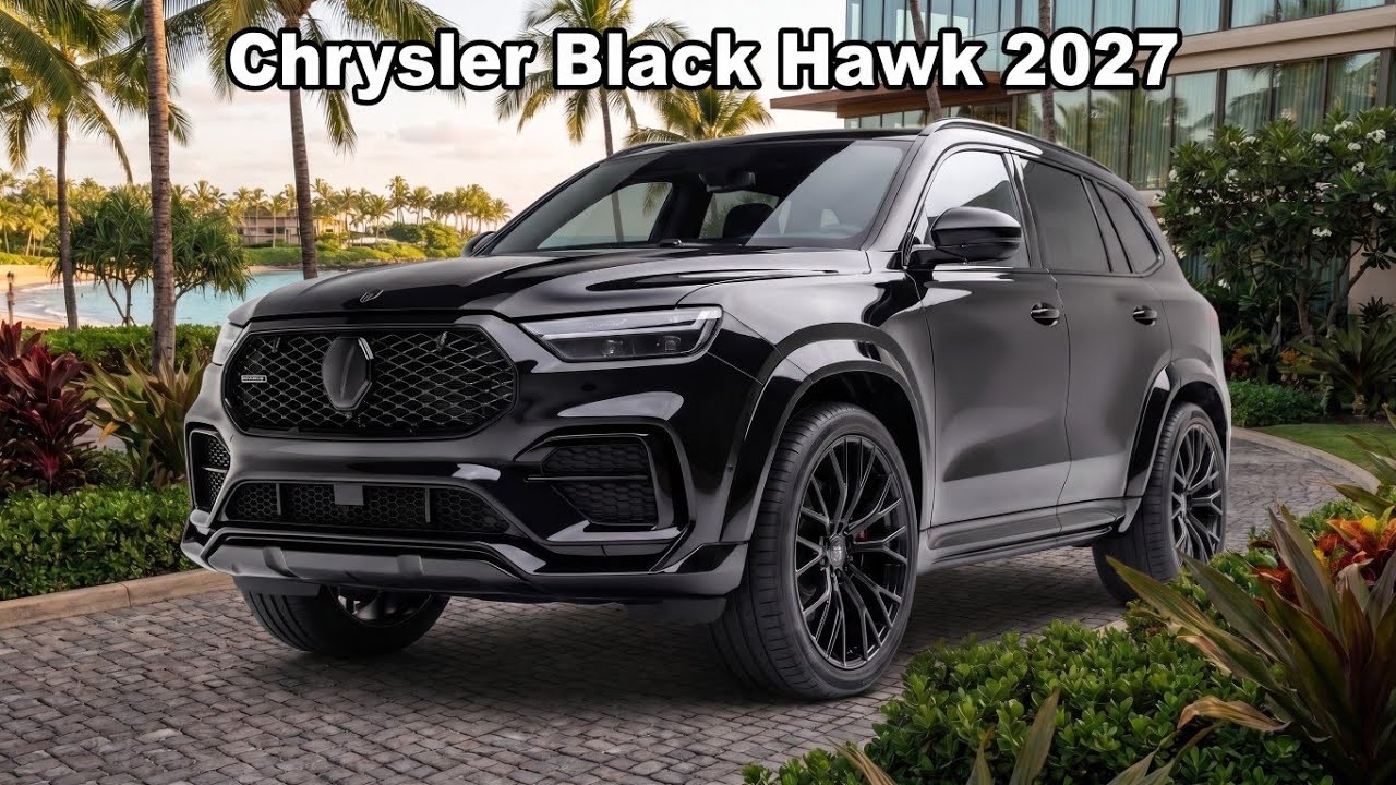2027 Chrysler Black Hawk &mdash; идеальный американский маслкар? | Анонс концепта 2027 года с ИИ