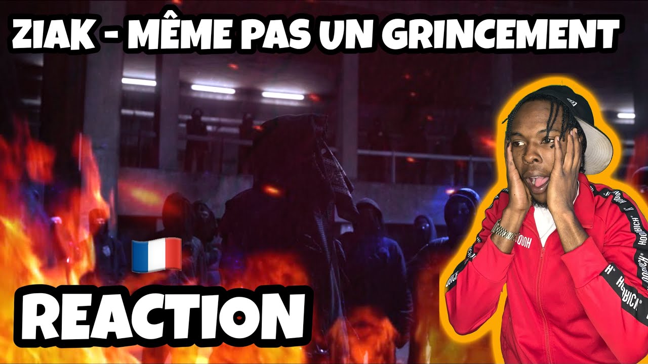 AMERICAN REACTS TO FRENCH RAP! ziak même pas un grincement [ENGLISH LYRICS]