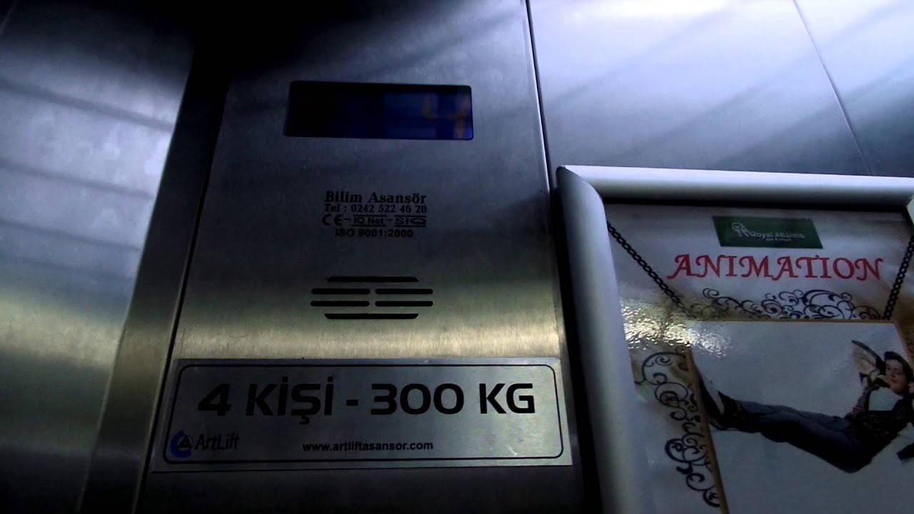 Bilim traction elevator @ Royal Atlantis Spa & Resort Hotel *****, Side, Turkey