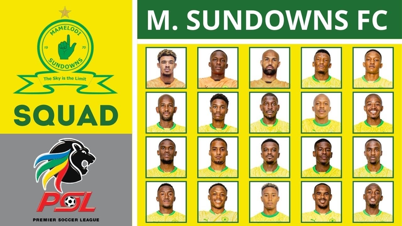 MAMELODI SUNDOWNS FC SQUAD UPDATE WITH TRANSFERS 2024/2025 - BETWAY PREMIERSHIP 2024/2025