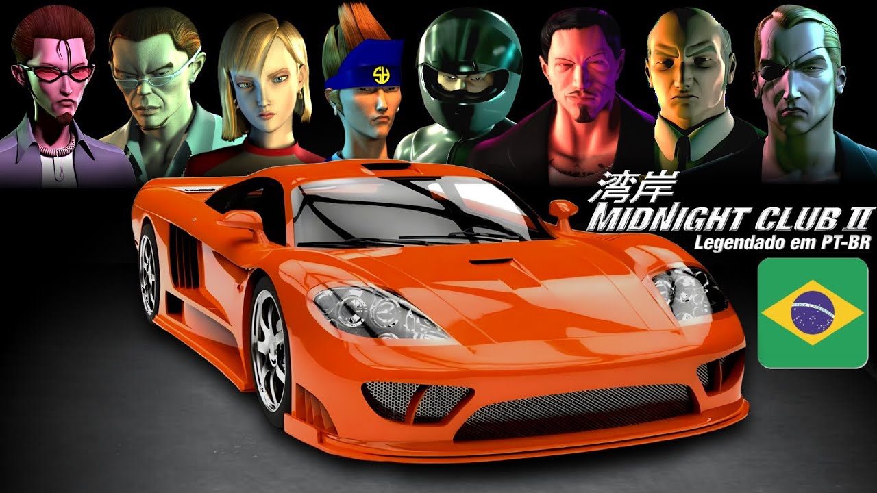 TODAS AS CUTSCENES DE TOKYO LEGENDADAS EM PORTUGUÊS! MIDNIGHT CLUB 2