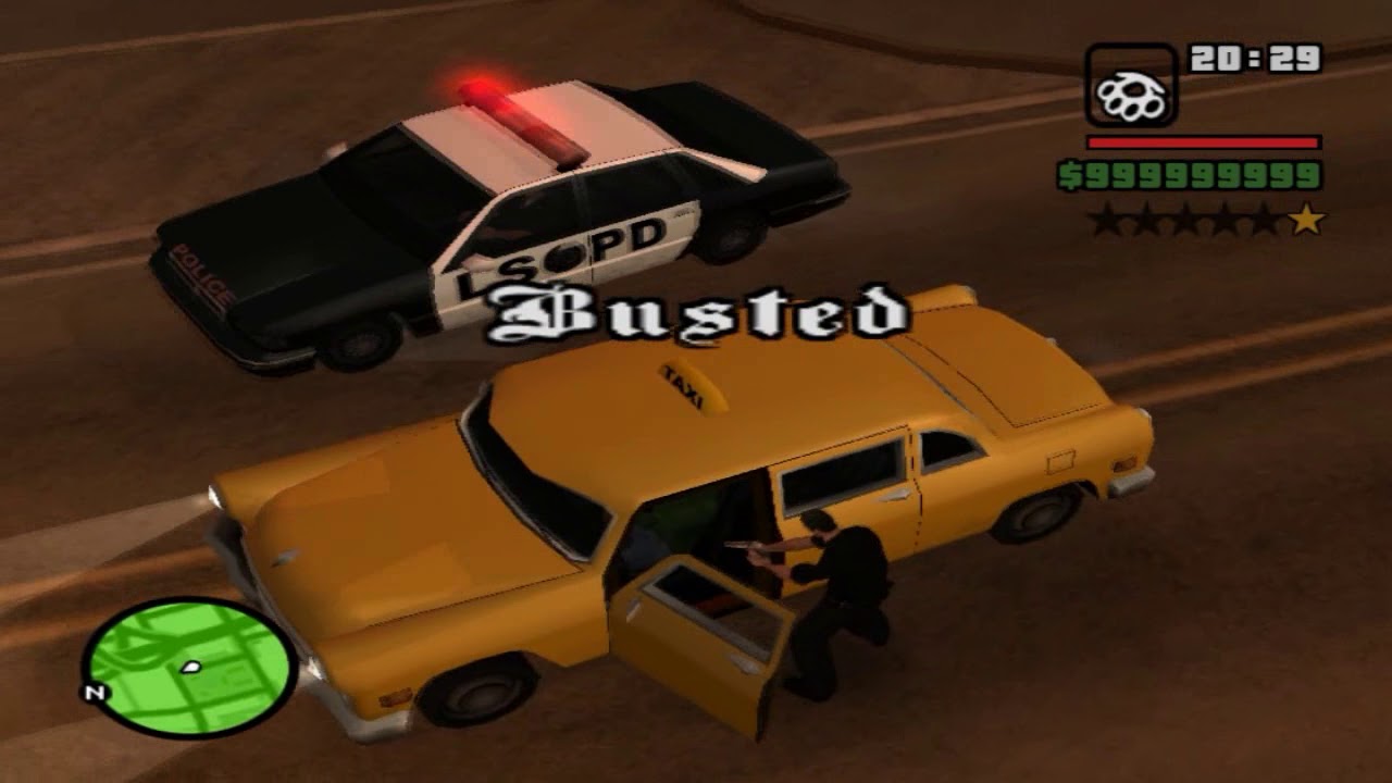 GTA SA BUSTED 22 (GANGSTAR CJ EDITION)