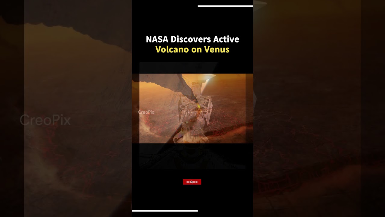 NASA Discovers Active Volcano on Venus for the First Time!