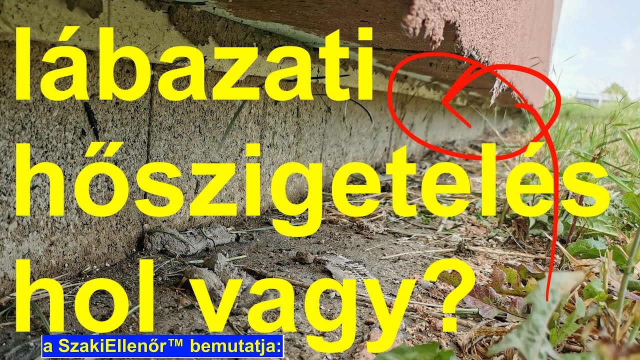 A meleg nem hülye, ott szökik, ahol tud! Hőszigetelés, de meddig? Lábazathőszigetelés 1x1!