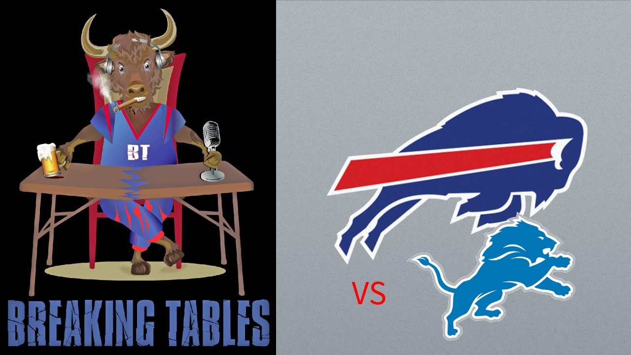Bills vs Lions Tailgate | Breaking Tables