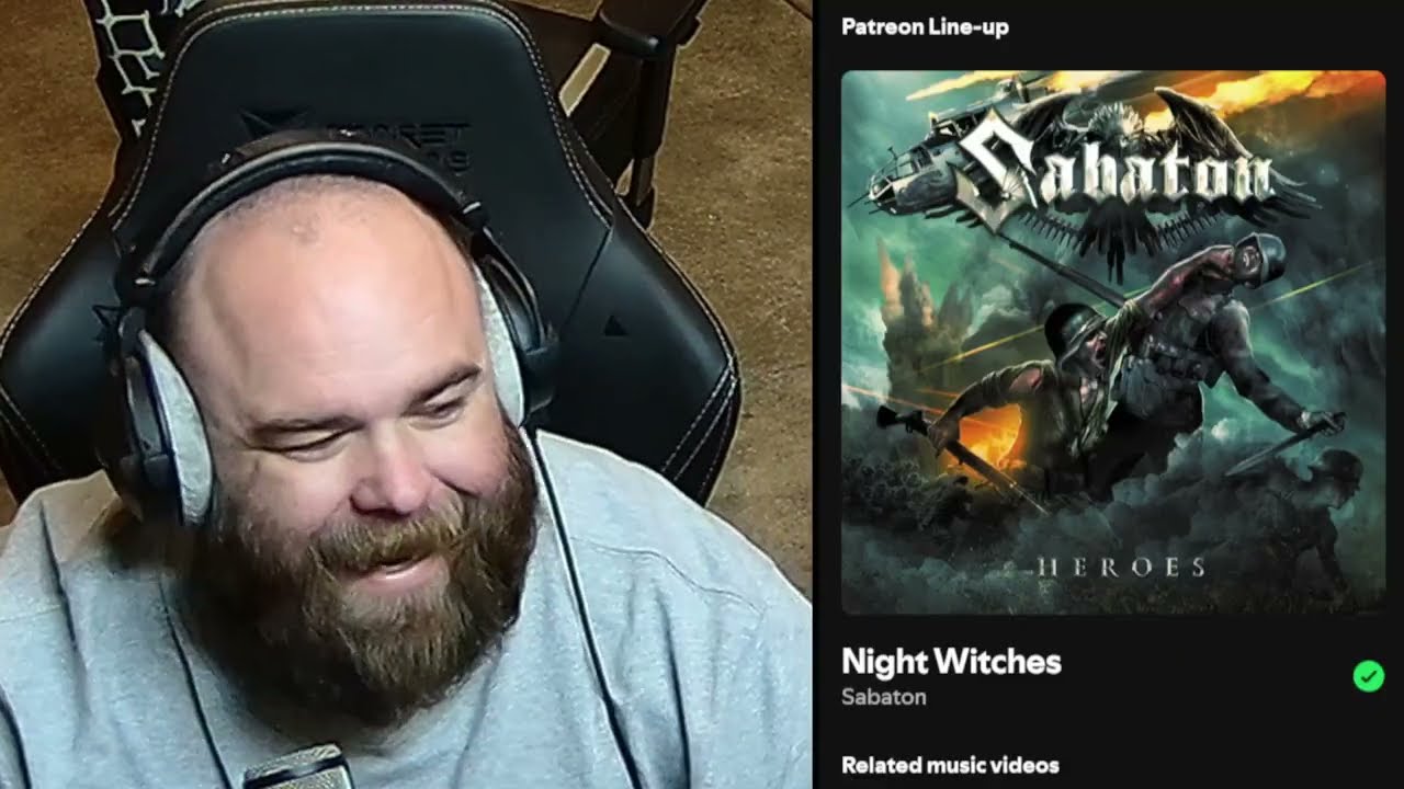 Sabaton - Night Witches  // TRACK REACT