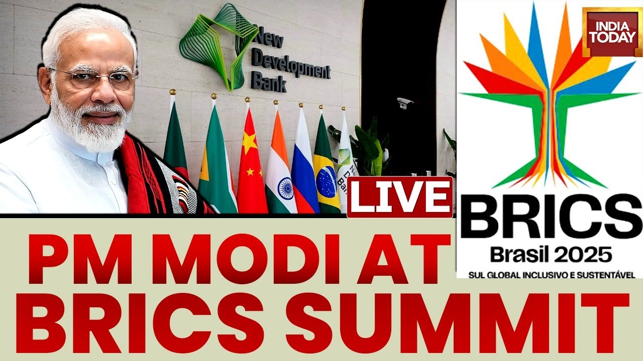 LIVE: Prime Minister Narendra Modi & Other Leaders at 17th BRICS Summit in Brazil | India Today