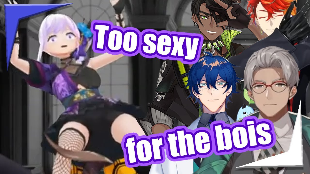 The bois VS Ruri-nee's lewd gesturings【Holostars Nijisanji EngSub】