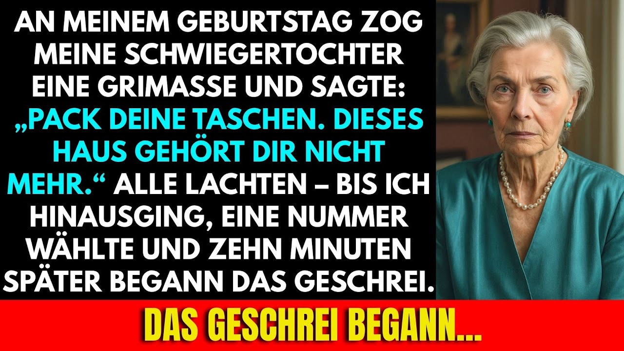 Meine Schwiegertochter Sagte An Meinem Geburtstag: „Pack Deine Taschen“ – Also Rief Ich An