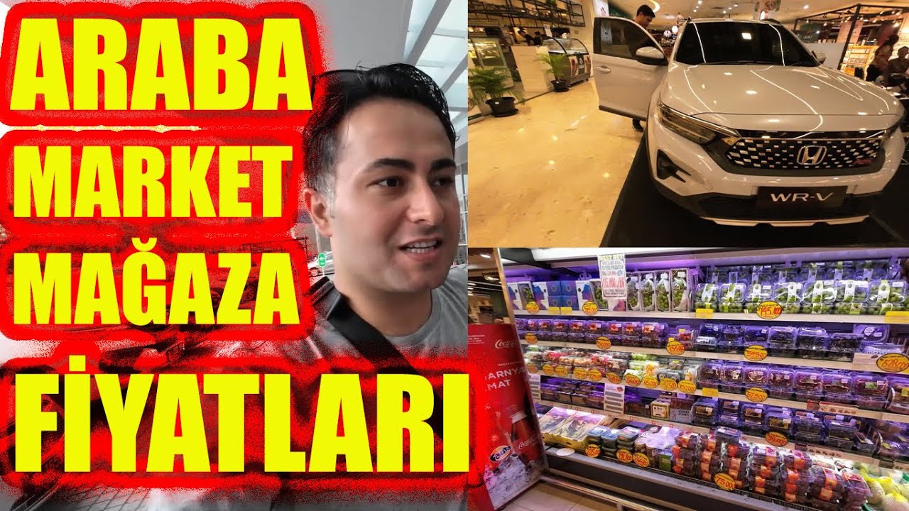 ENDONEZYA MEDAN DA ARABA VE MARKET MAĞAZA FİYATLARI-SON MODEL HONDA CİVİC MARKA ARABA FIYATLARI!