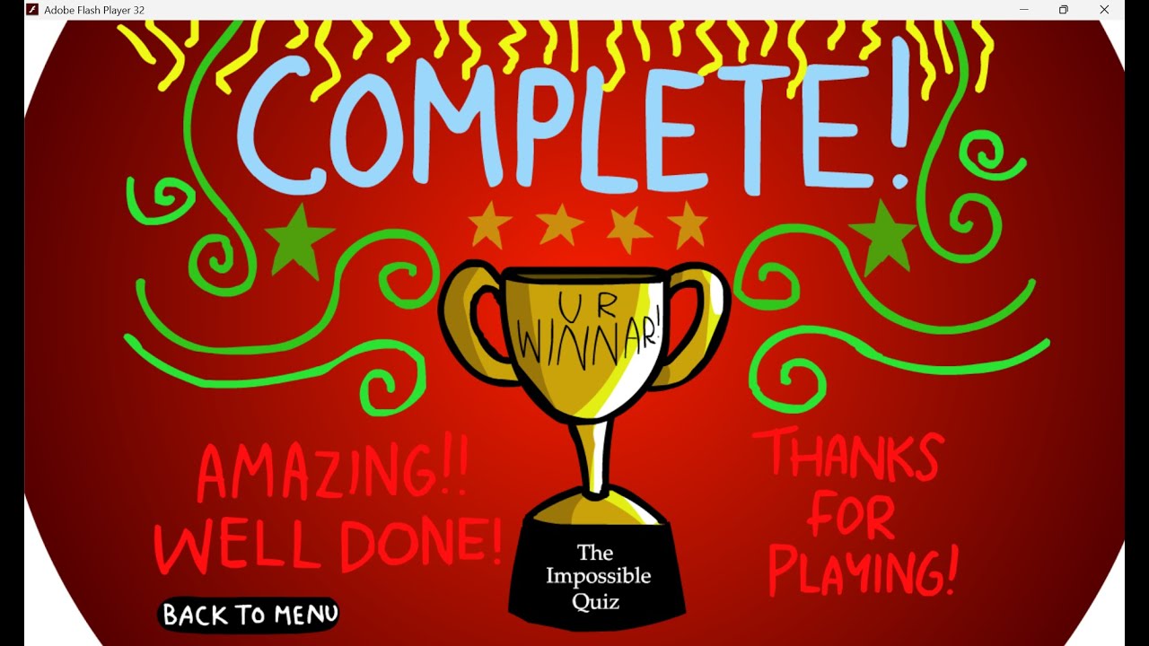 impossible quiz without losing lives