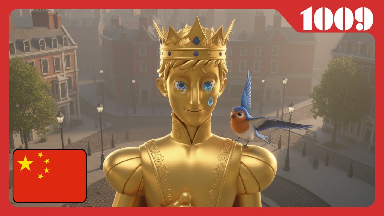 🇨🇳 快乐王子 (The Happy Prince) | 童话故事 | Hello Story World, 1009-L