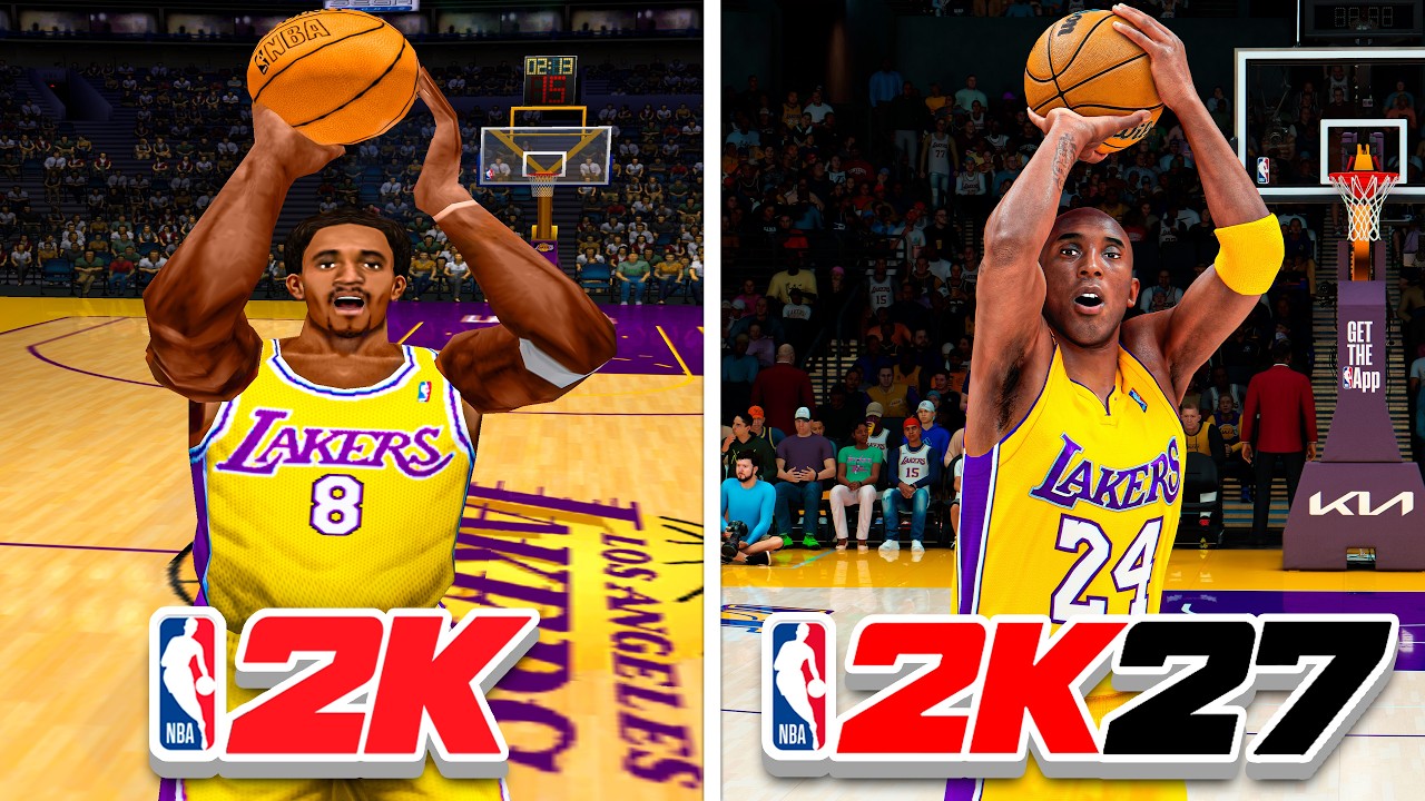 Забиваем за Кобе Брайанта в каждой NBA 2K