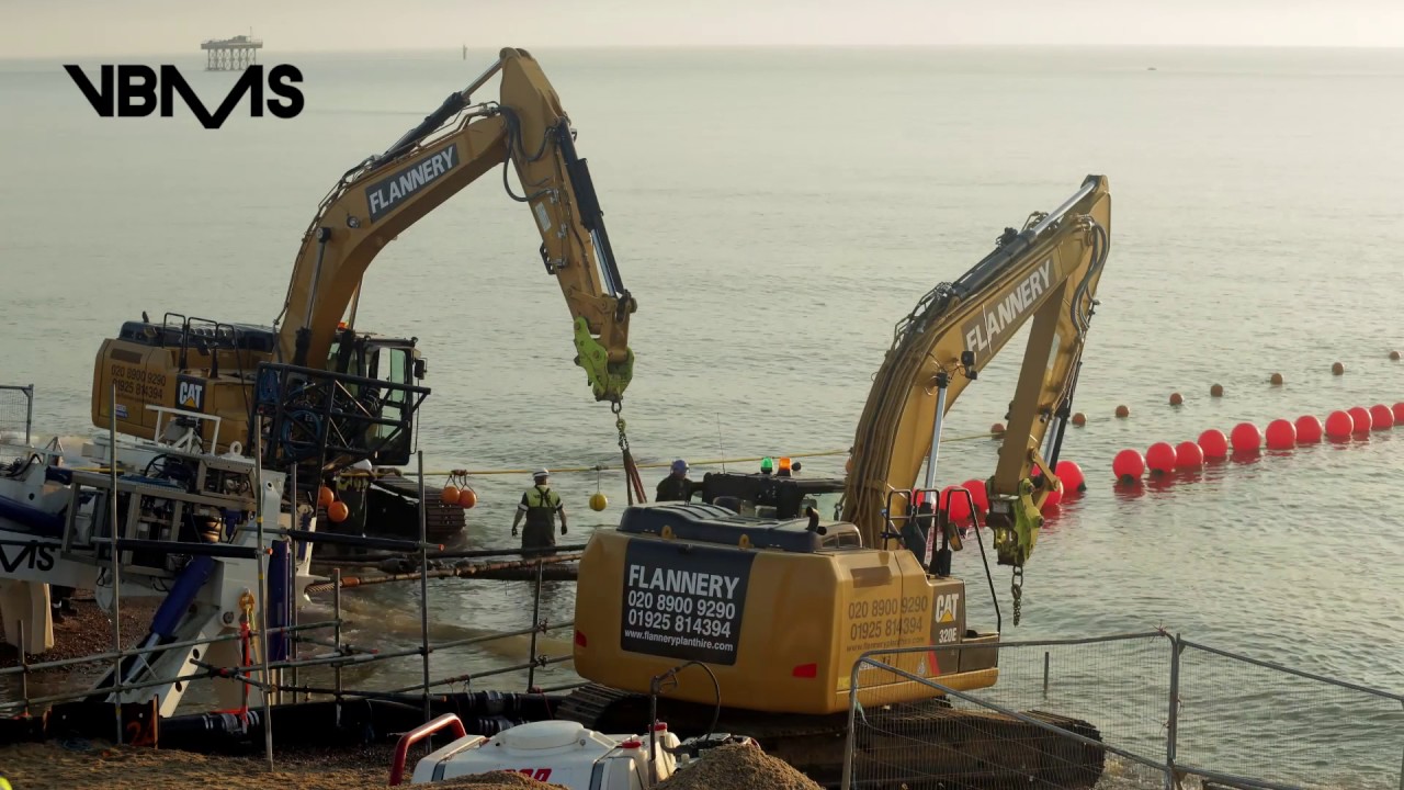 Galloper offshore wind farm | export cable shore landing *trailer