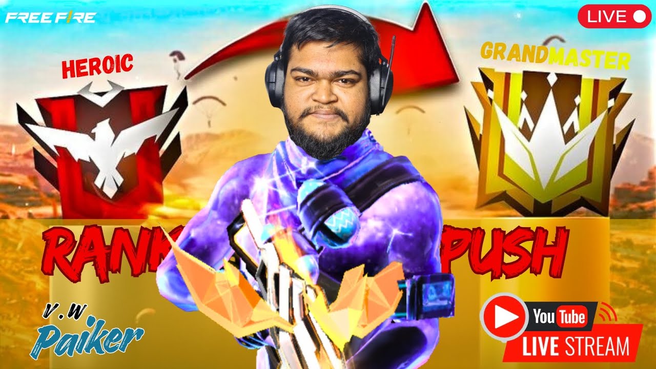 PAIKER IS LIVE | #freefire#rodetoglory