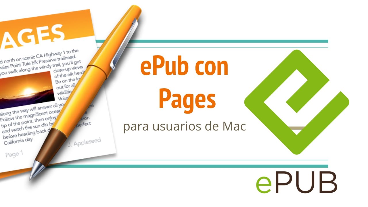 Cómo hacer un ePub Gratis con Pages en Mac