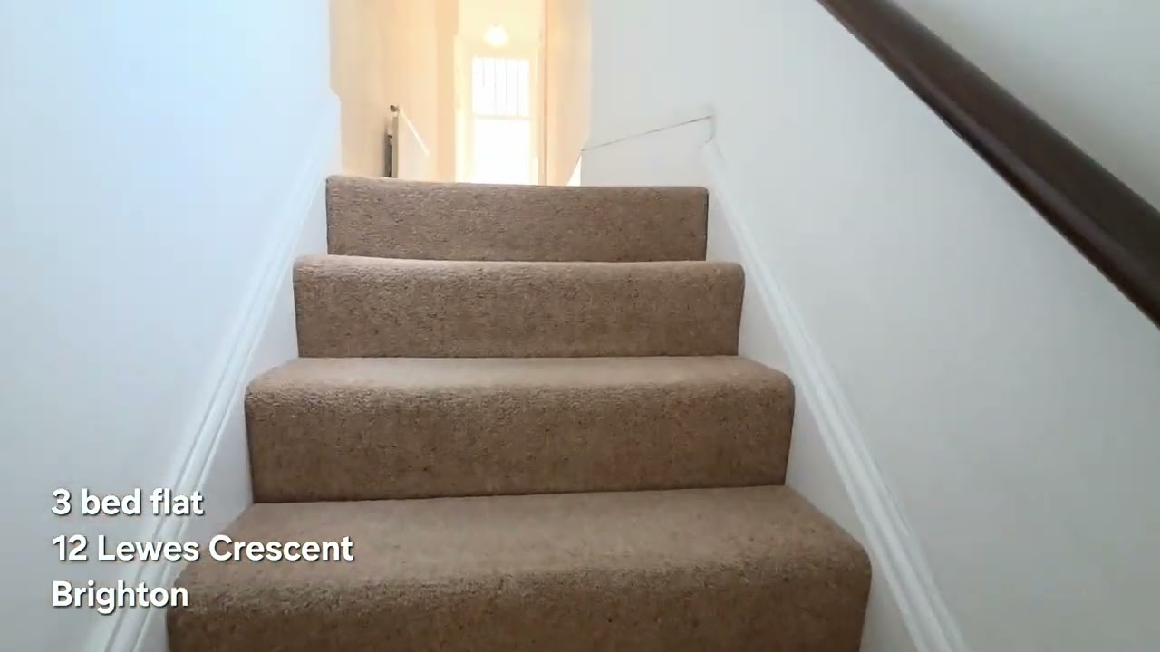 3 bed flat, 12 Lewes Crescent, Brighton
