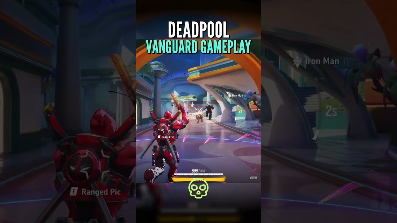 Геймплей Deadpool Vanguard - Marvel Rivals 