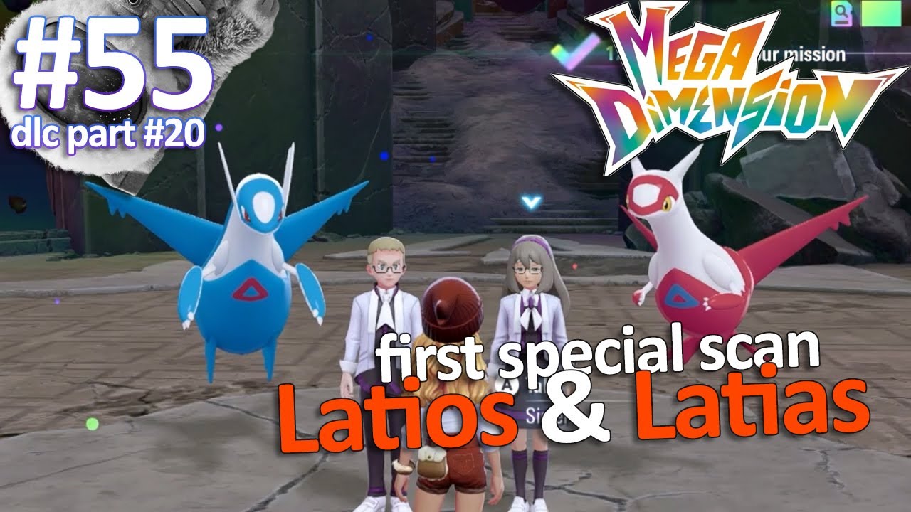 LATIOS & LATIAS - First Special Scan 🐉 | Pokemon Legends Z-A - Pt.55