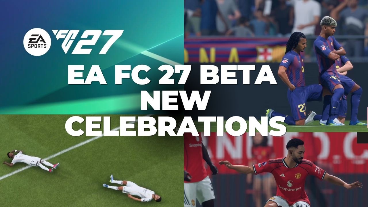 EA FC 27 - Совершенно новые празднования