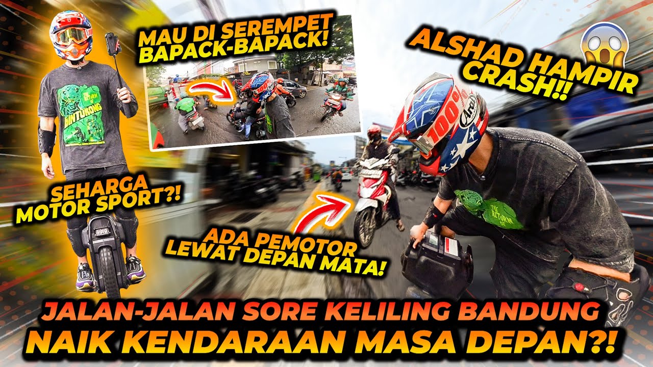 REVIEW EUC ! KENDARAAN RODA 1 BISA MENEMPUH SAMPE RATUSAN KM !! ALSHAD HAMPIR CRASH ?!