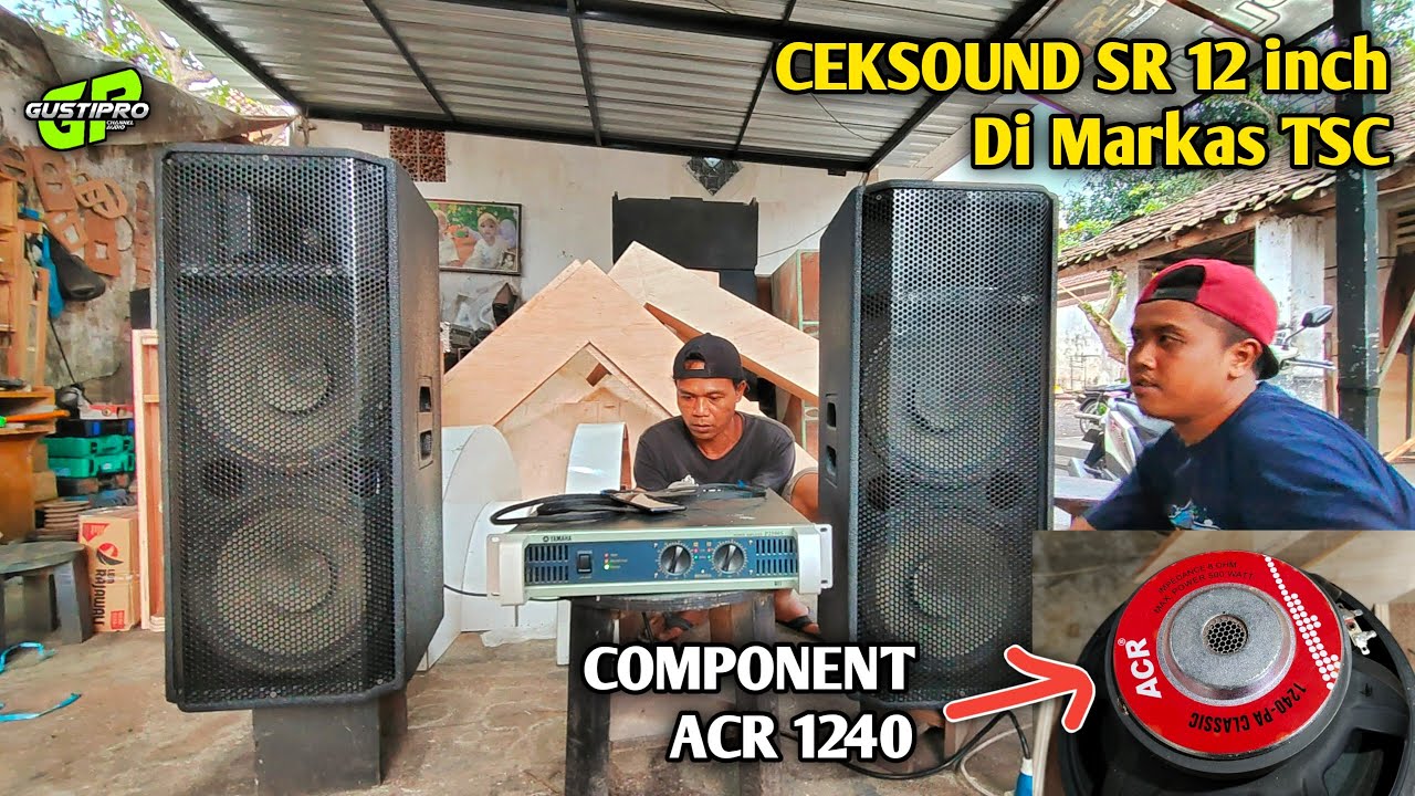 Sebelum Diambil konsumen Ceksound dulu SR dual 12 inch TSC Produk