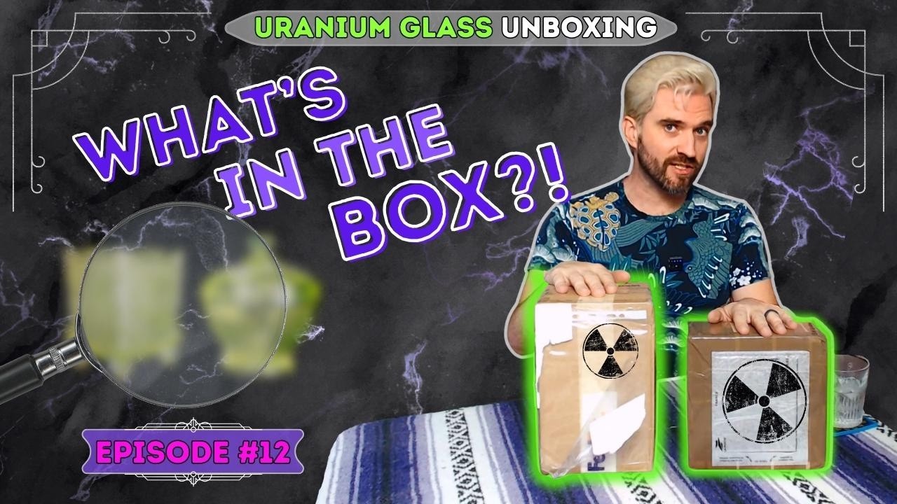 Unboxing Antique French Uranium Glass | What's in the Box?! Ep 12