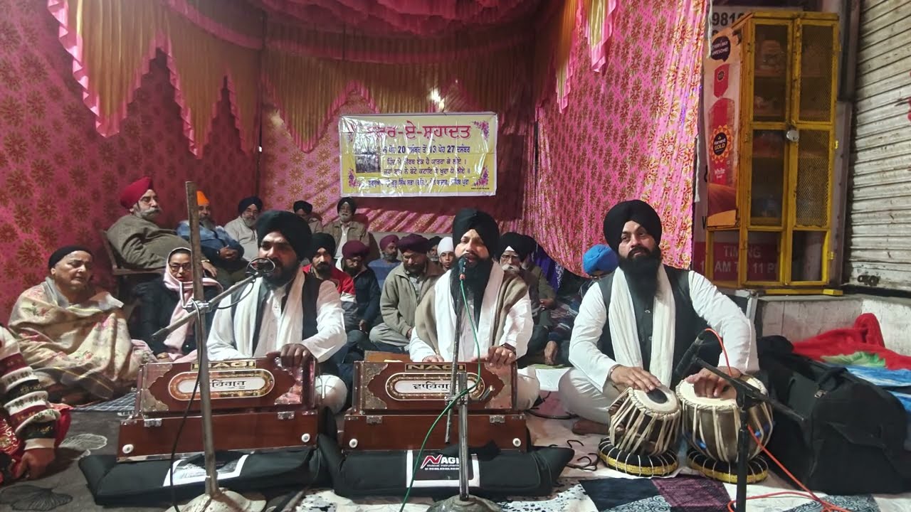 #Shabad kirtan# samagam# Opp. Gautam Sweets, Sant Garh, Tilak Nagar#