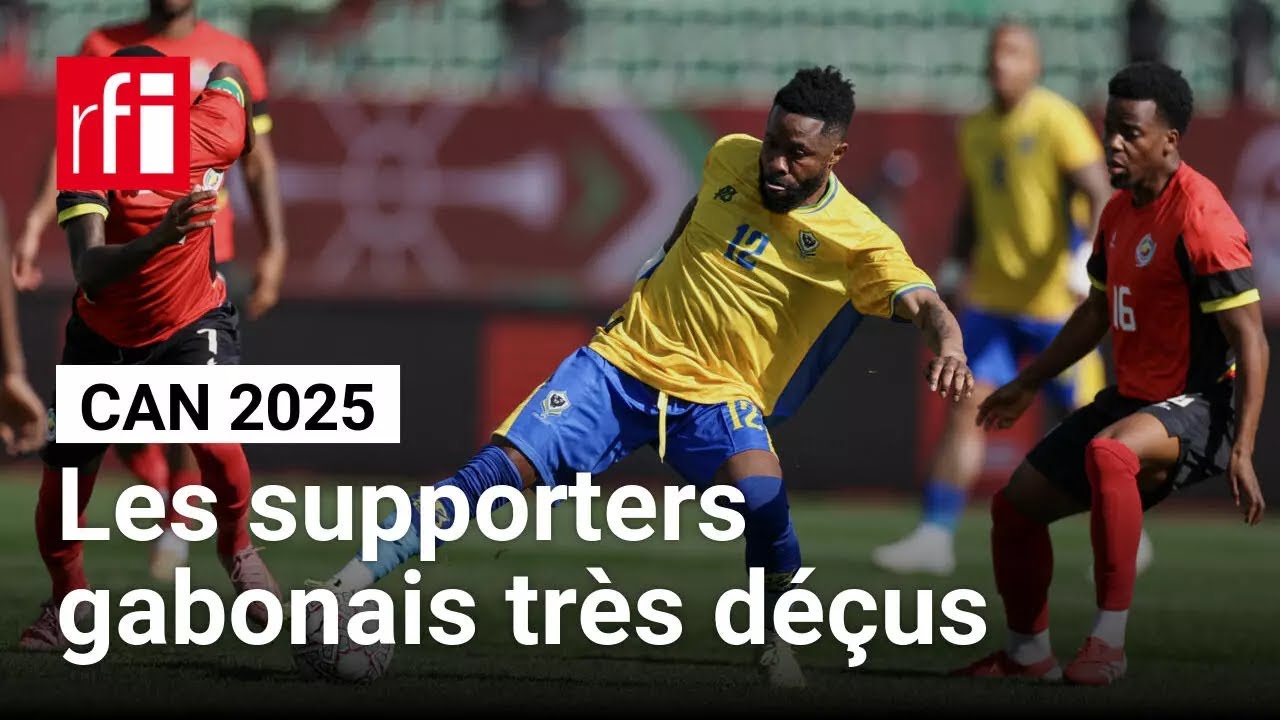 CAN 2025 : apr&egrave;s l'&eacute;limination, les supporters gabonais tr&egrave;s d&eacute;&ccedil;us &bull; RFI