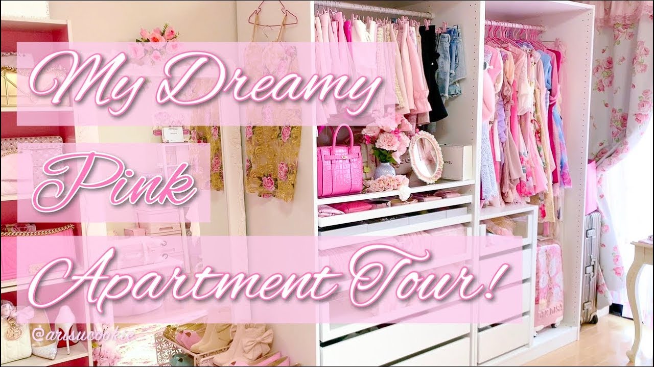 💗🌸🎀My Dreamy Pink Apartment / Room / Closet Tour! 🎀🌸💗