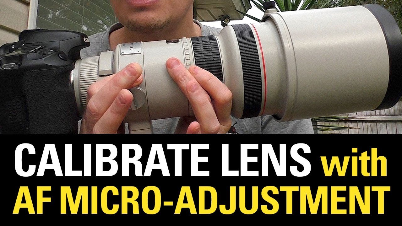CALIBRATE 300MM LENS, AF MICRO ADJUSTMENT, Canon 7D