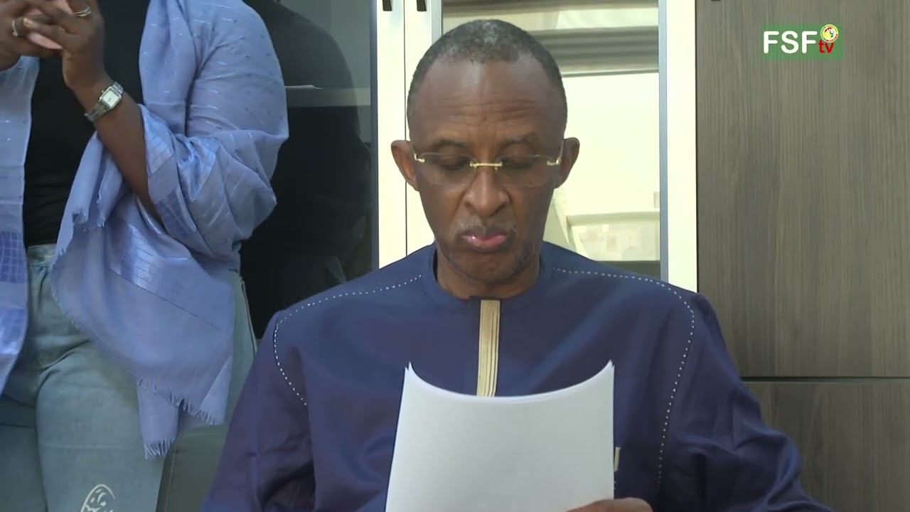 Visite du Président de la FSF à la Ligue sénégalaise de Football professionnel et la Ligue de Dakar.
