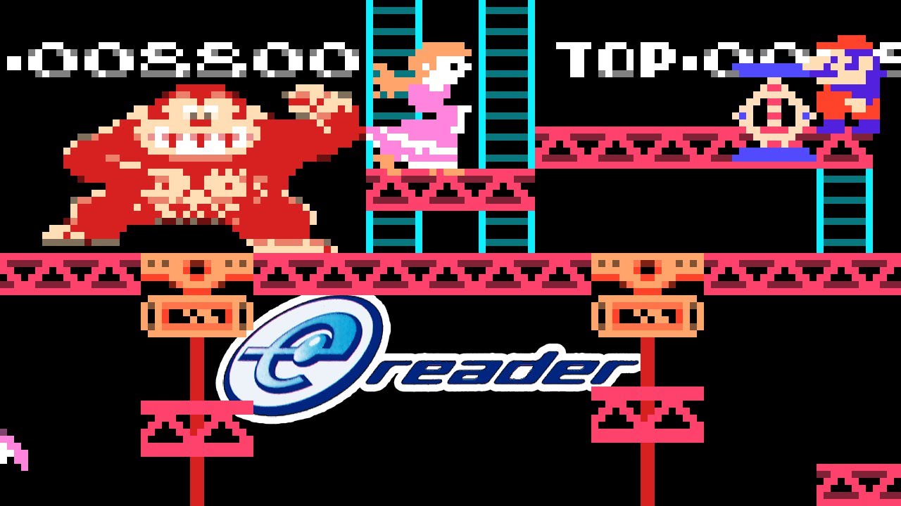 [TAS][Flicker Removed] e-Reader Donkey Kong in 1:18.77