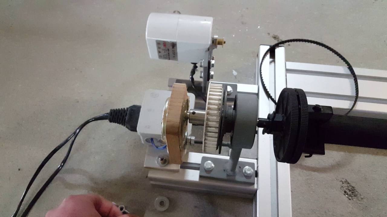 Homemade Rod Wrapping Machine