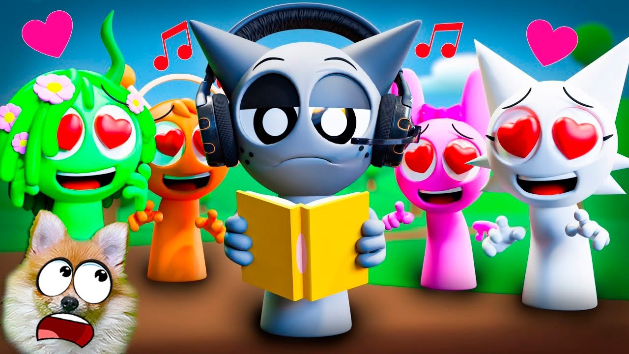 СПРУНКИ любят ГРЕЯ в РЕАЛЬНОСТИ, А ОН... SPRUNKI Incredibox Poppy Tiktok Toca Boca Валеришка Лайк