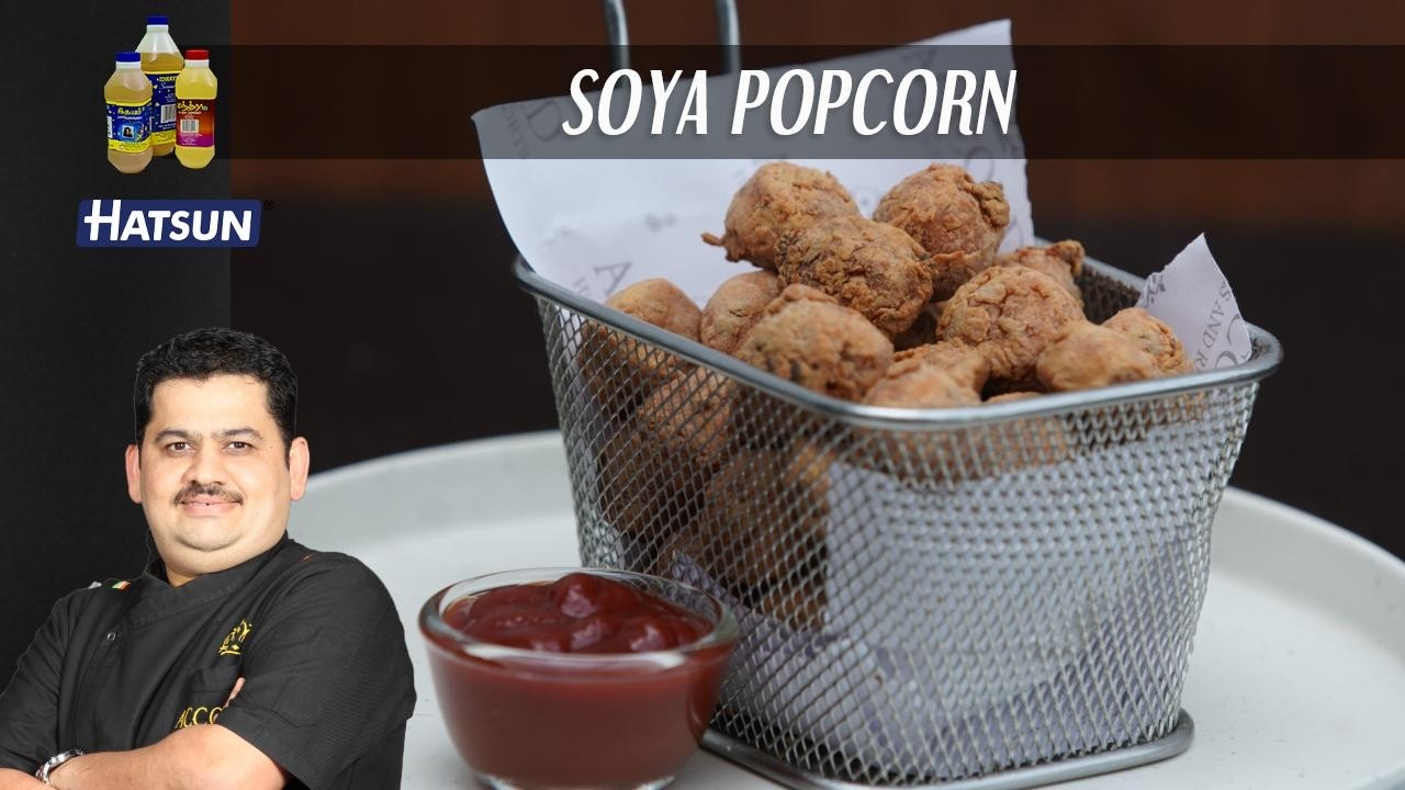 Soya Popcorn | Chef Venkatesh Bhat