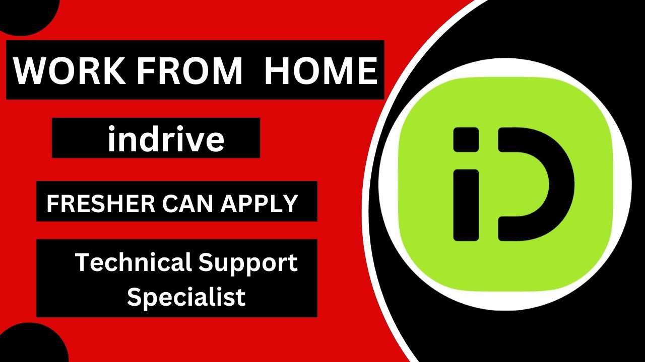 Indrive Work From Home Jobs | Online Job At Home | Work From Home Jobs