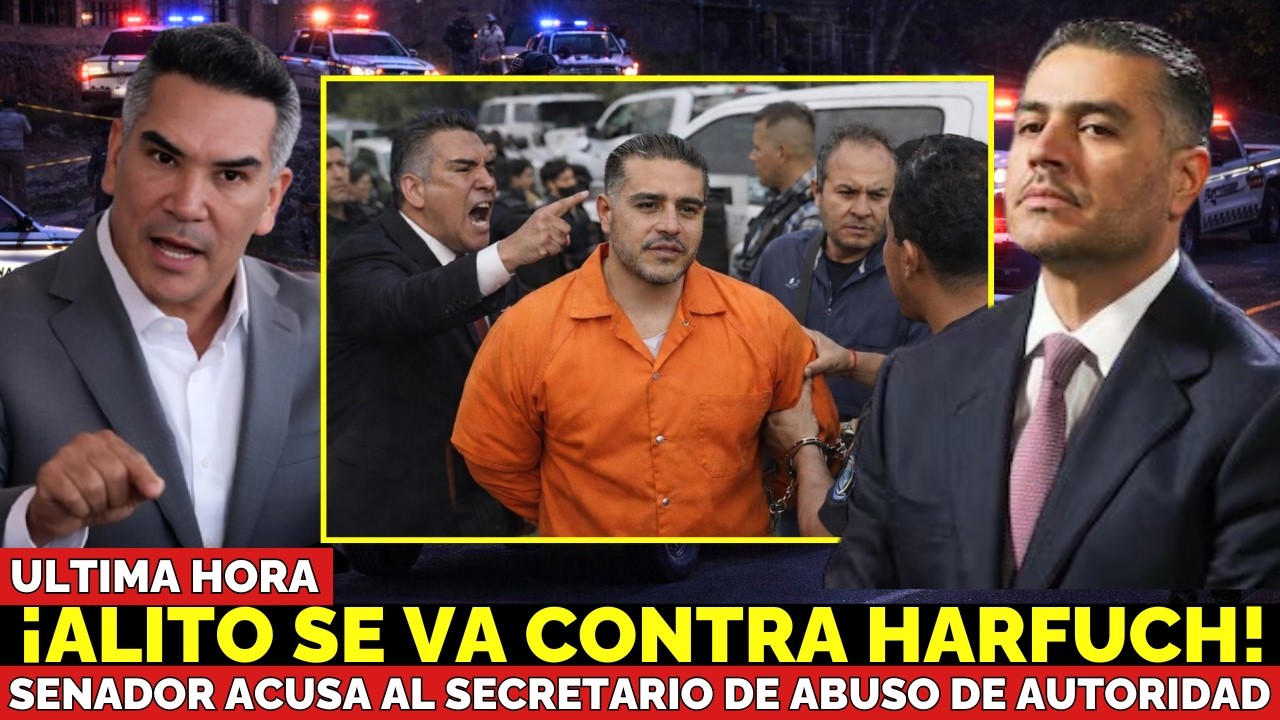 ¡HARFUCH A LA CARCEL! Tras Denuncia del Senador del PRI Alito Moreno por Corrupción y Abuso de Poder